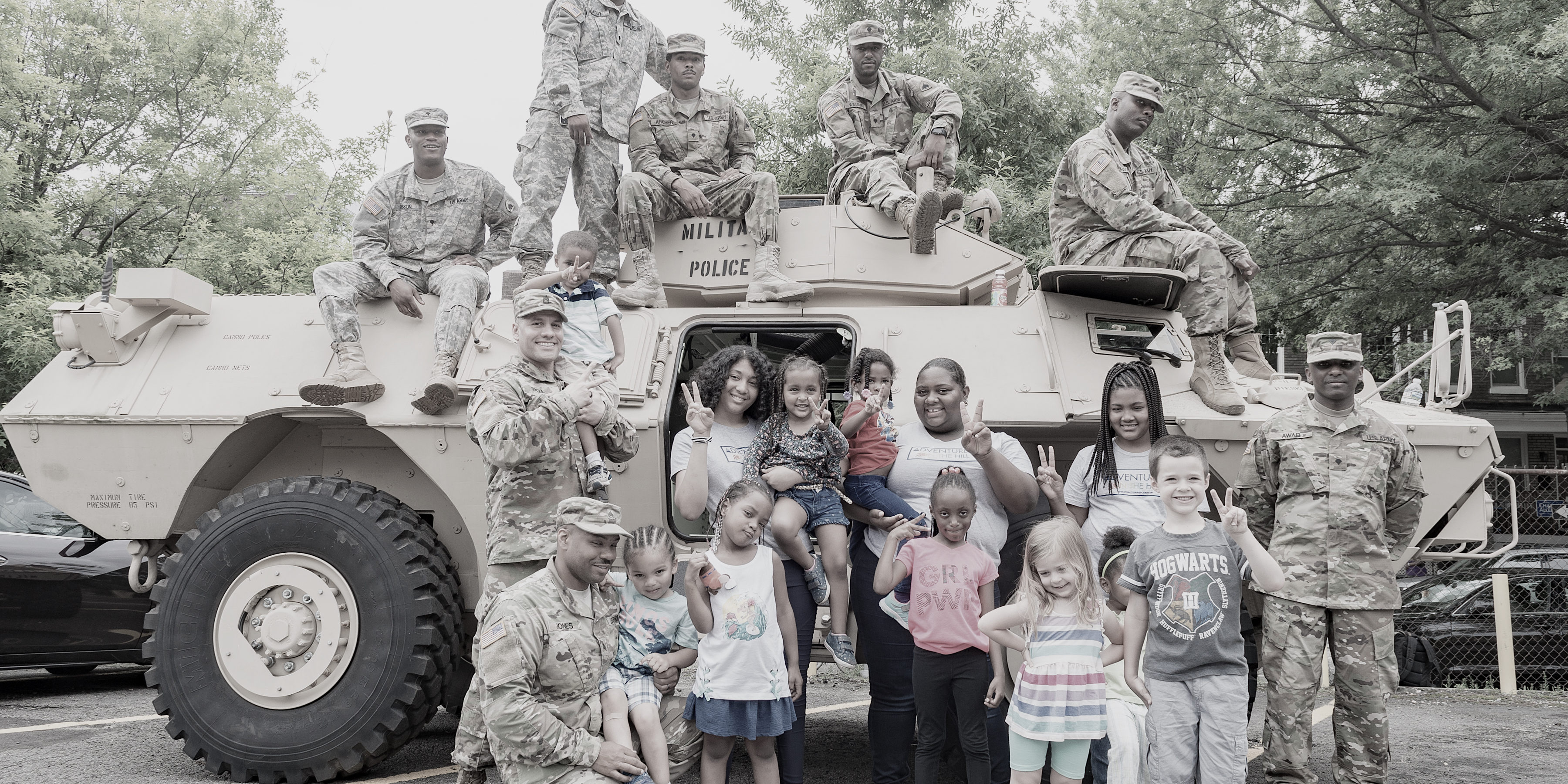 National Guard at Adventures on The Hill Summer Camp Capitol Hill, DC